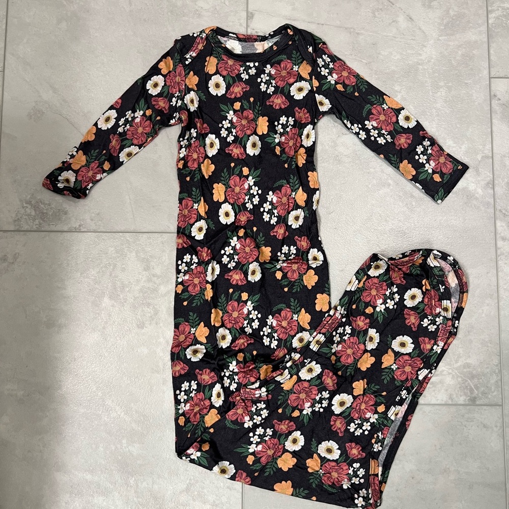 Solly Baby Sleep Sack Floral 0-3M